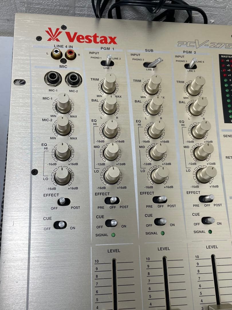 VESTAX ベスタクス PCV-275 縦横フェーダーメンテナンス - メルカリ