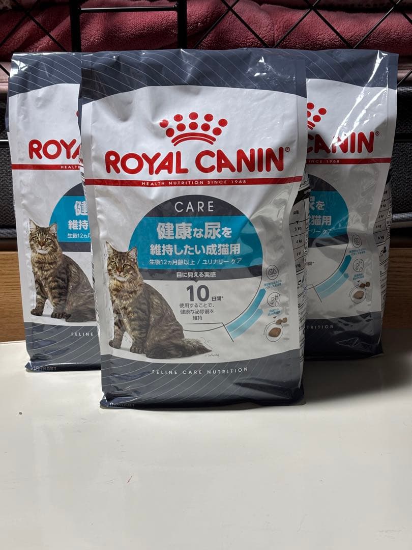 めいぷるさま ロイヤルカナン健康な尿を維持したい猫用 ドライフード 2kg 3袋 めいぷるさま ロイヤルカナン健康な尿を維持したい猫用 ドライフード