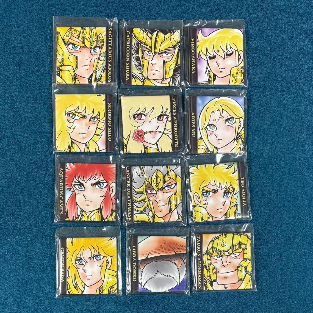 聖闘士星矢 EPISODE ZERO 黄金聖闘士 缶バッジセット