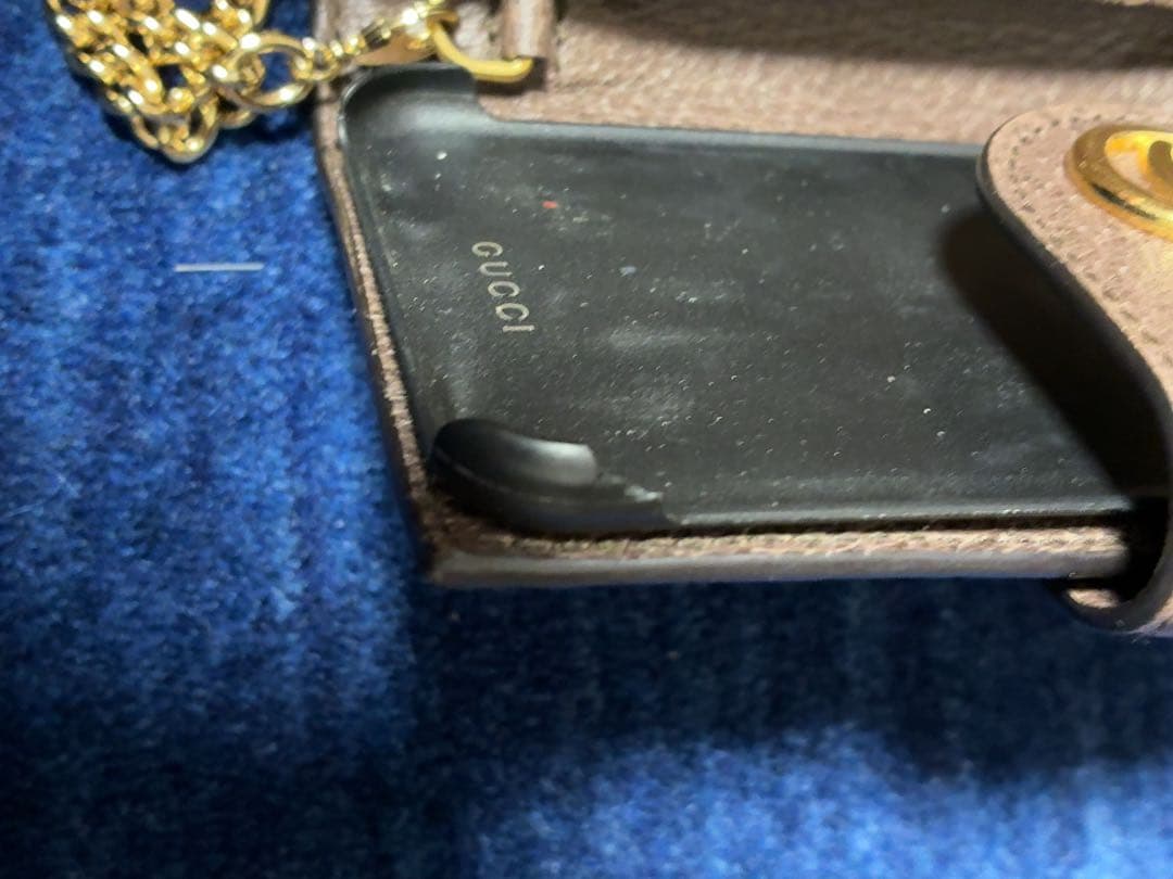 GUCCI iPhone SE/7/8 手帳型ショルダーケース