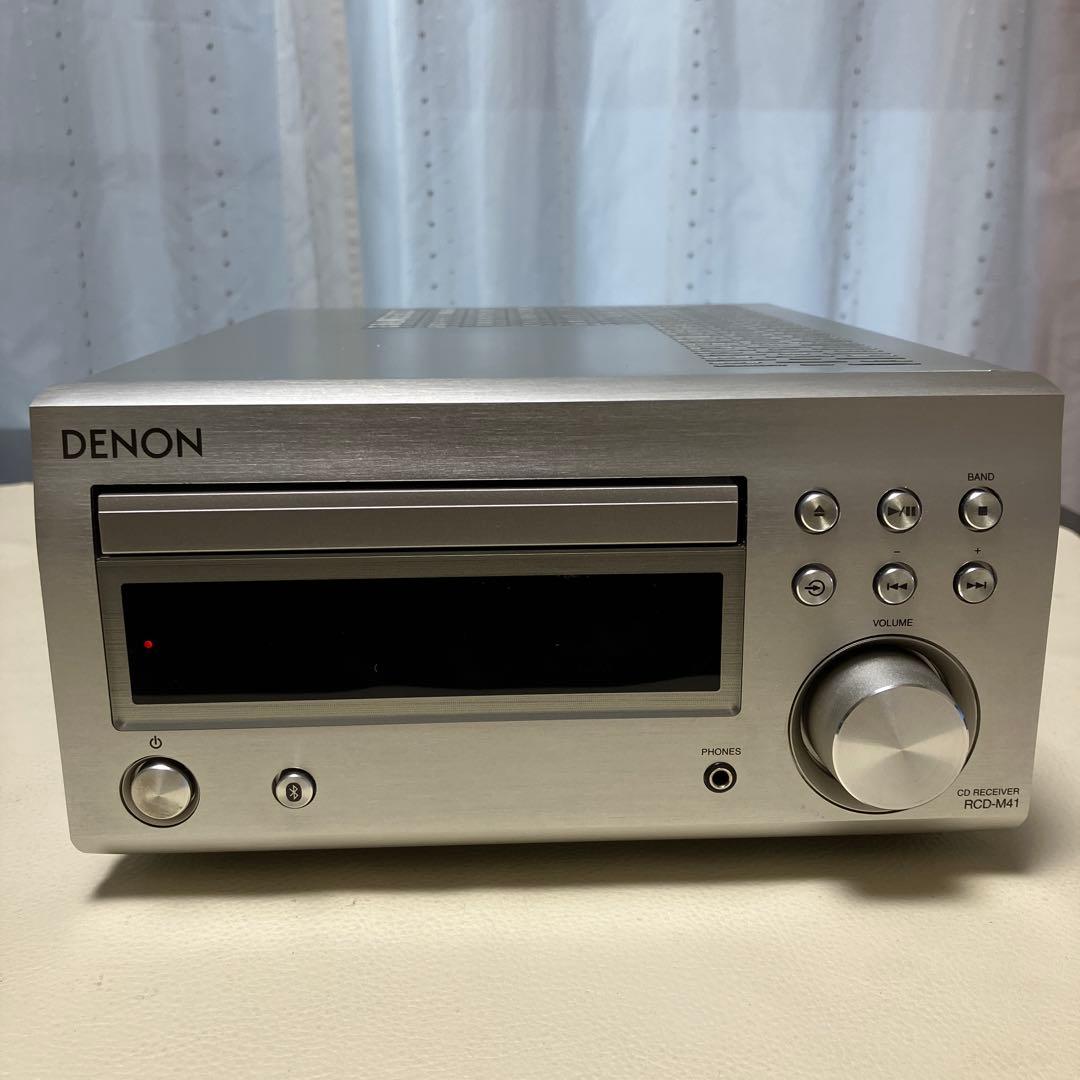 DENON CDレシーバー RCDM-41 動作品 元箱付き2022年製 DENON CDレシーバー