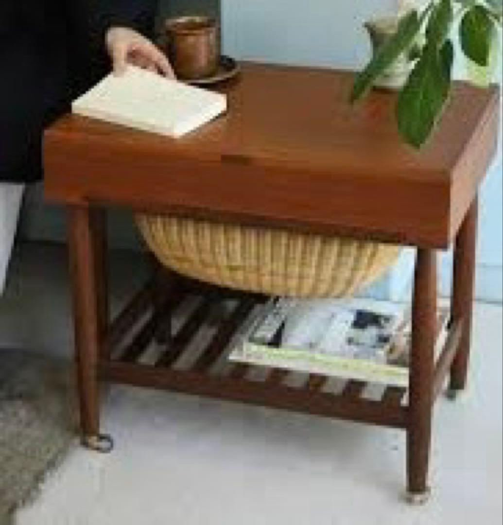 Ejvind A Johanneson/ アイヴァンAヨハンソンソーイングワゴン - メルカリ