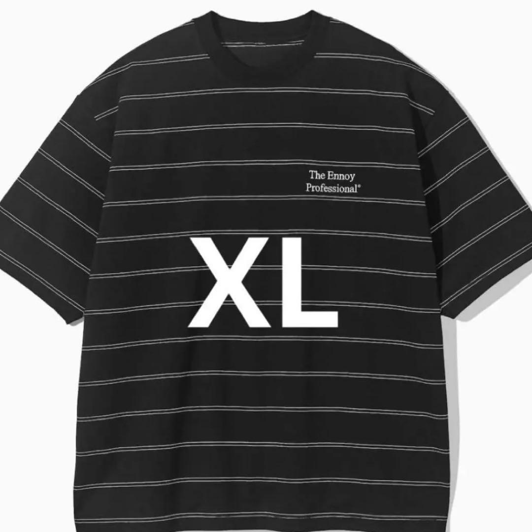 ennoy PANEL BORDER S/S T-SHIRT (BLACK)