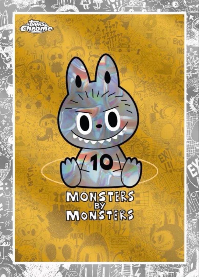 topps chrome labubu ラブブ トレカ 新品未開封1箱