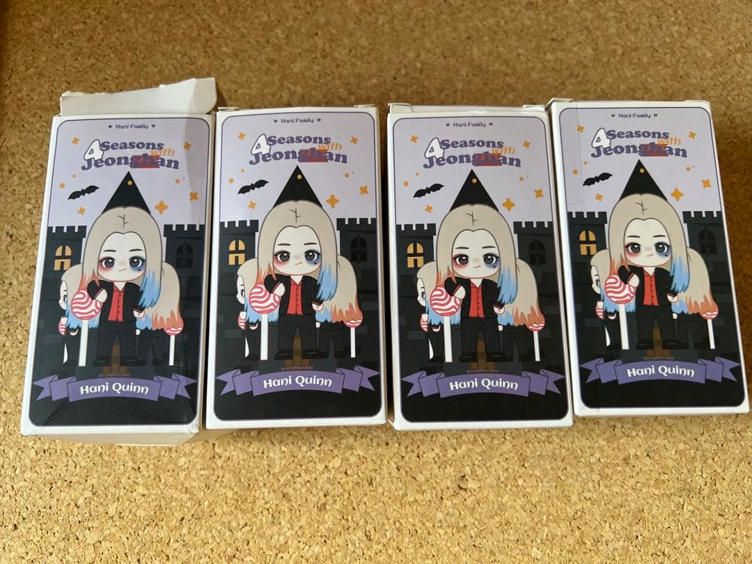 SEVENTEEN ジョンハン フィギュア 4個 セット