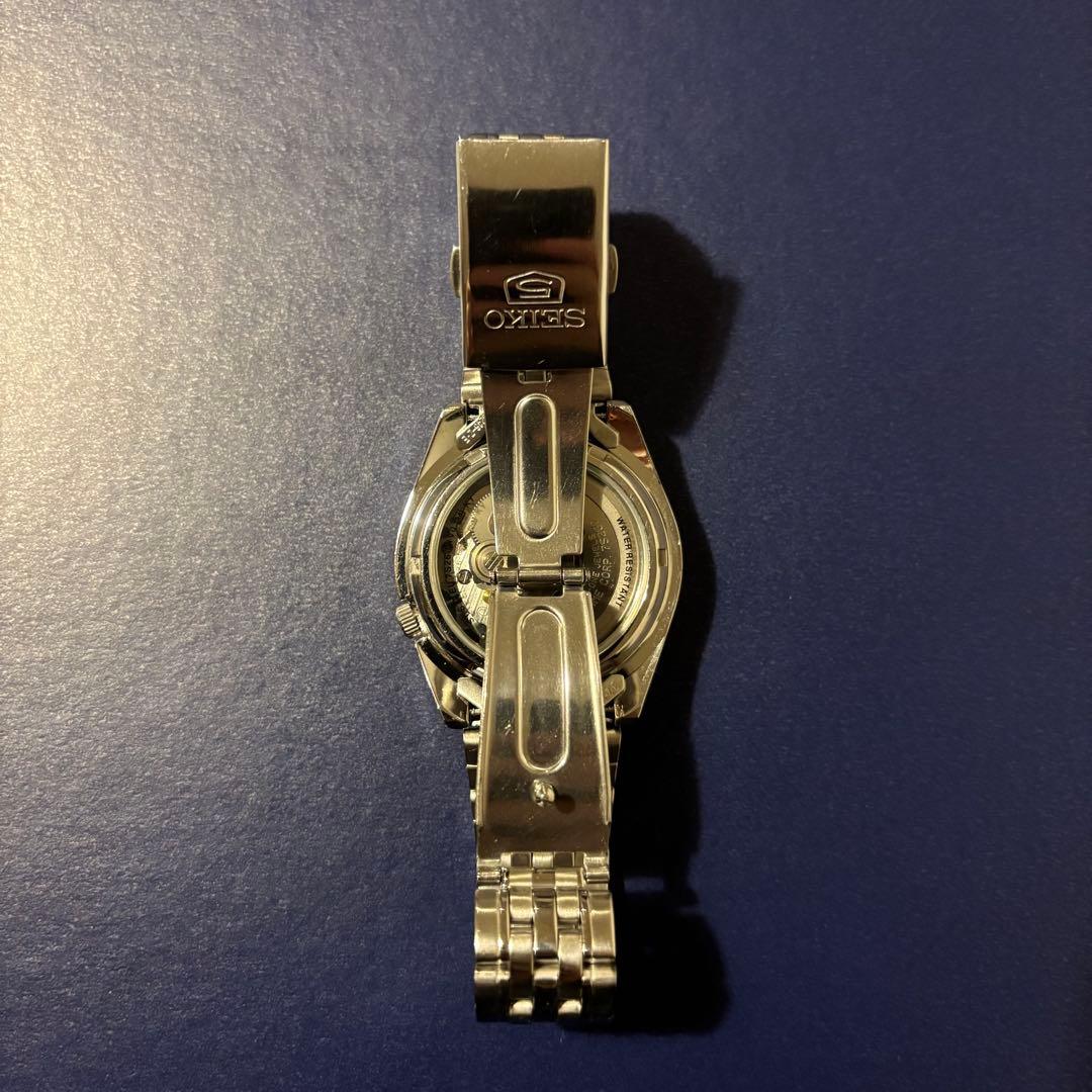 あ*ぱ様 SEIKO5 7S26-01V0 自動巻き 裏蓋スケルトン