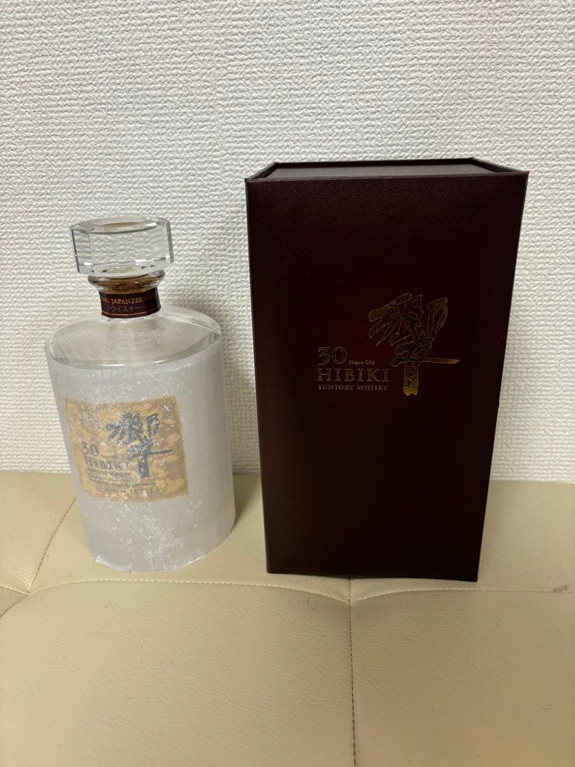 響 30年 空瓶 空箱