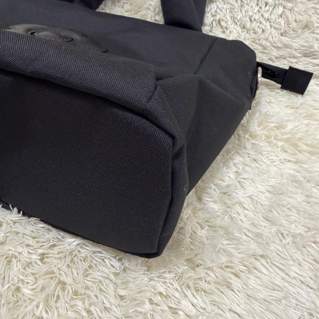 極美品✨マリークワント　デイジーパッチライト2WAYトート　CORDURA 黒