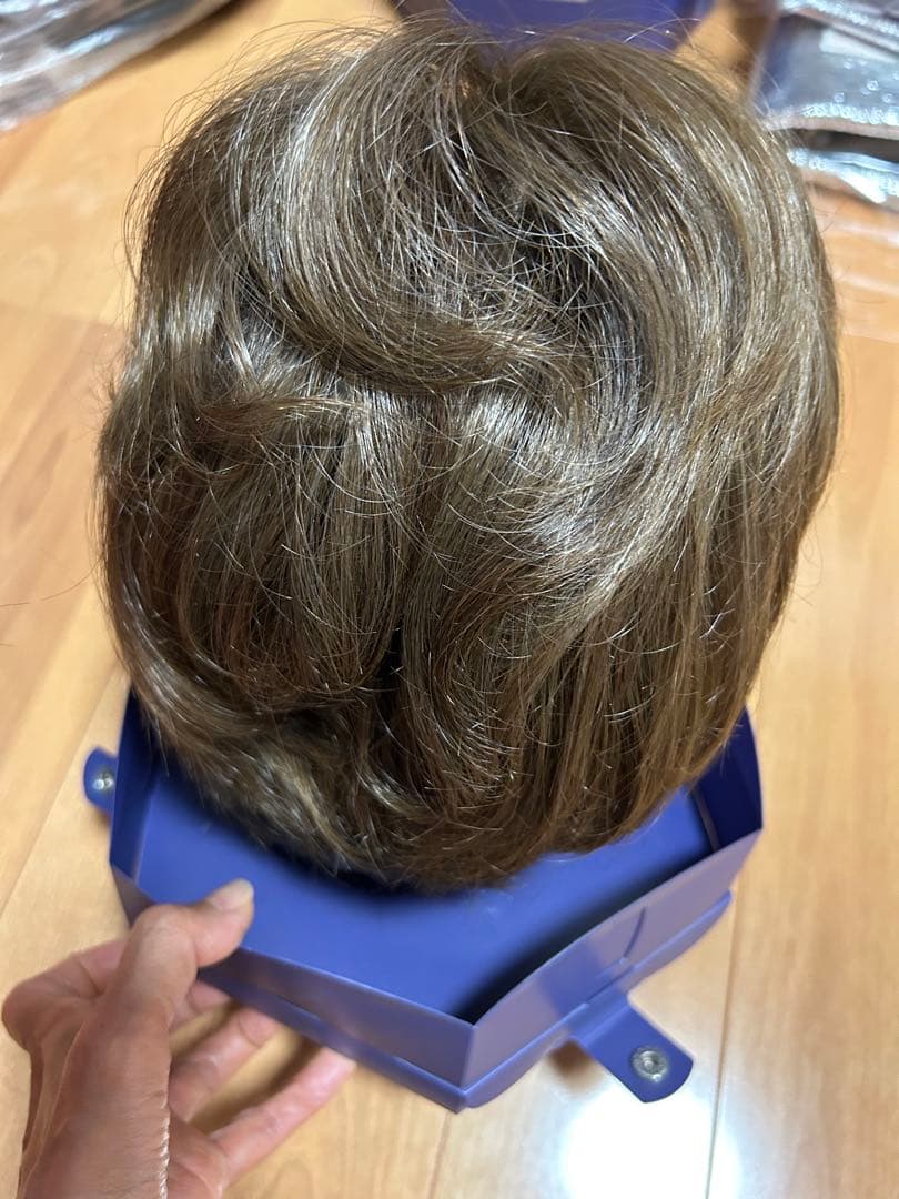 ブラウン ショートボブ ウィッグ