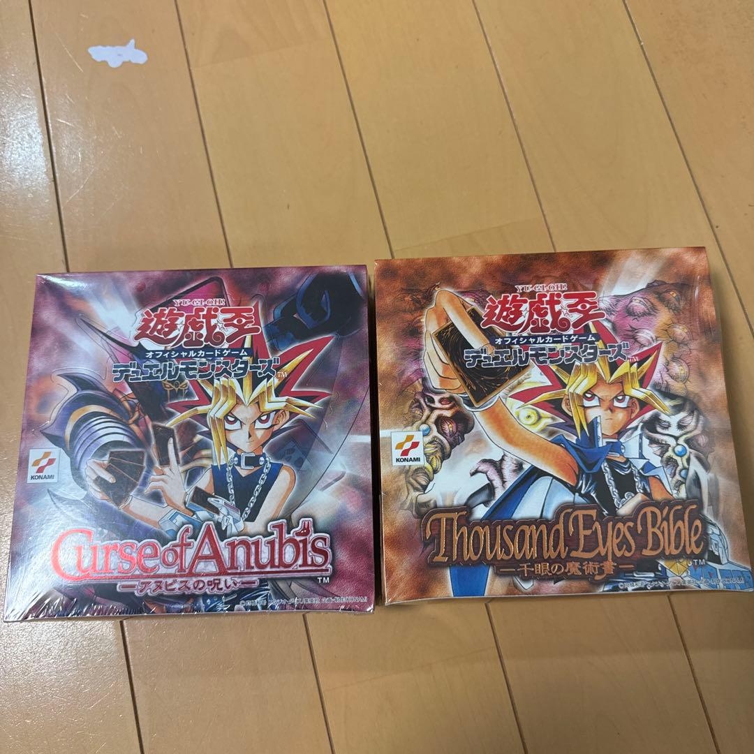 遊戯王　アヌビスの呪い　千眼の魔術書　未開封BOX 遊戯王 アヌビスの呪い 千眼の魔術書 未開封BOX 遊戯王 アヌビスの呪い