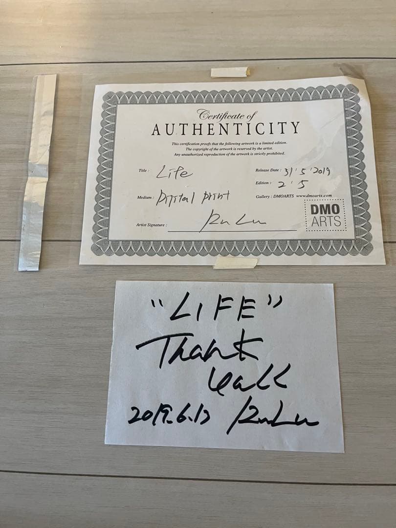 Rooo Lou デジタルプリントアート　絵画