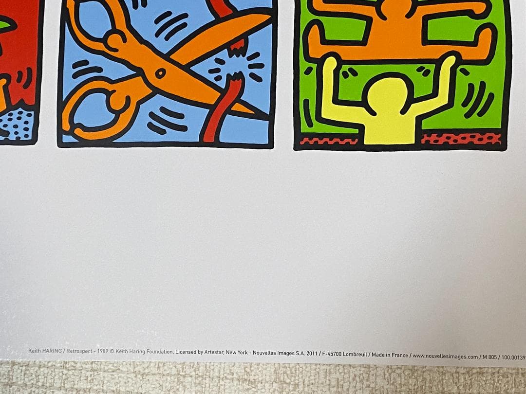 希少品】キース・ヘリング 大型 リトグラフ