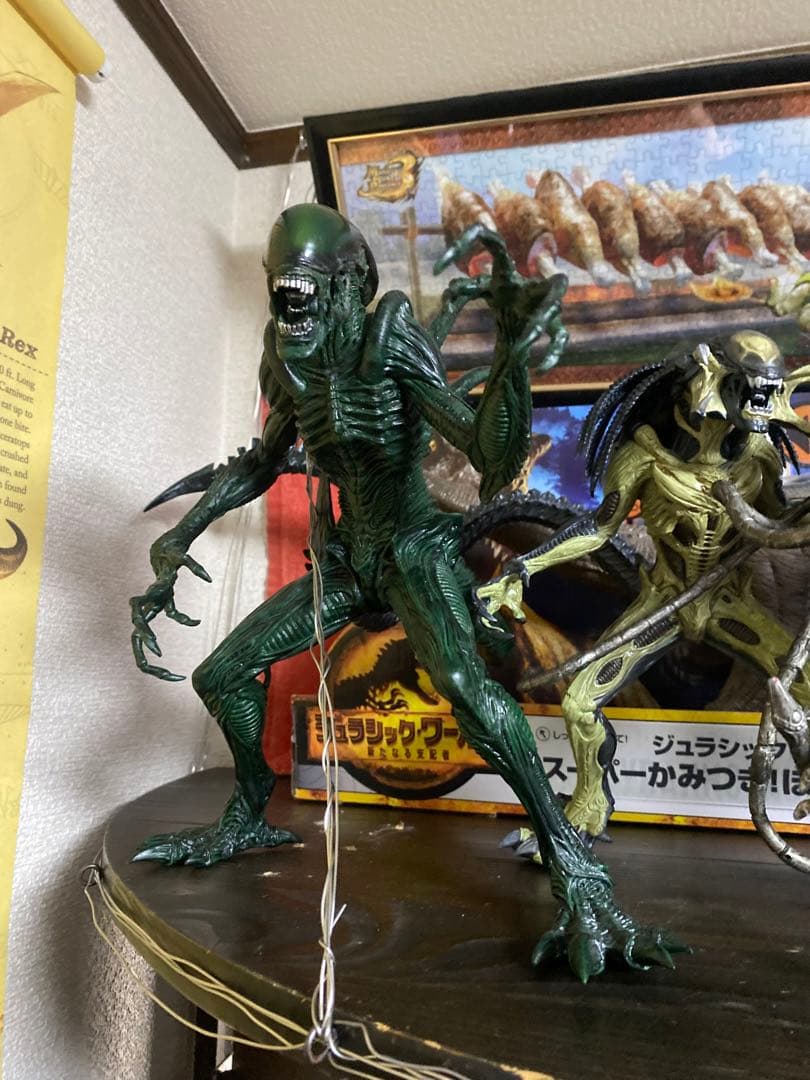 T*7様 エイリアン プレデリアン プレデター フィギュア セット 一応16日ま