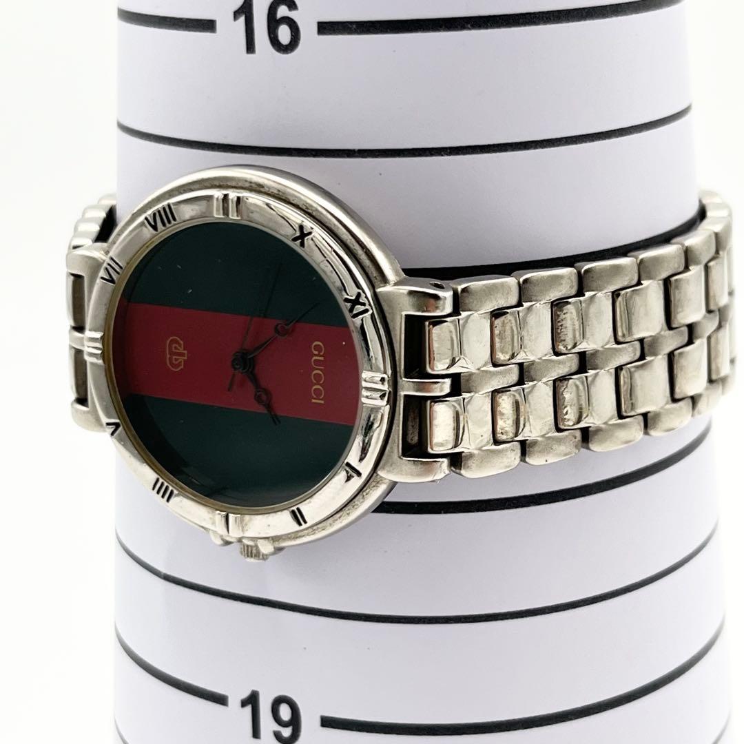 グッチ シェリーライン ローマン シルバー メンズ 腕時計 ペアウォッチ