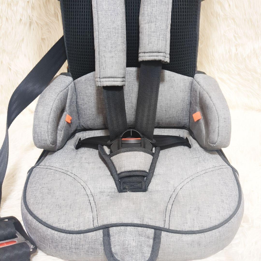 【美品】日本育児 トラベルベスト EC FIX グレーデニム　ISOFIX対応