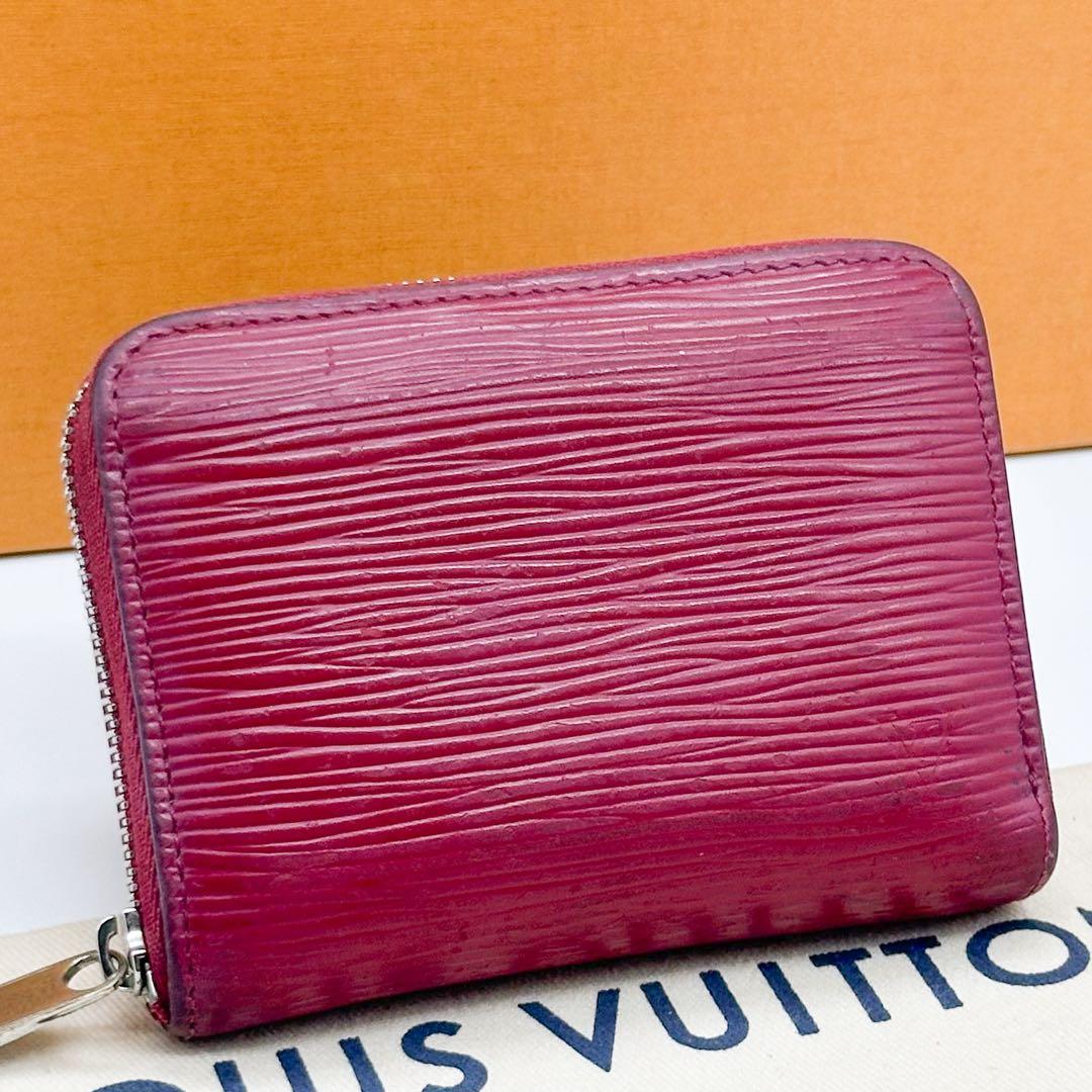 ルイヴィトン ジッピーパース エピ フューシャ ラウンドファスナー ミニ