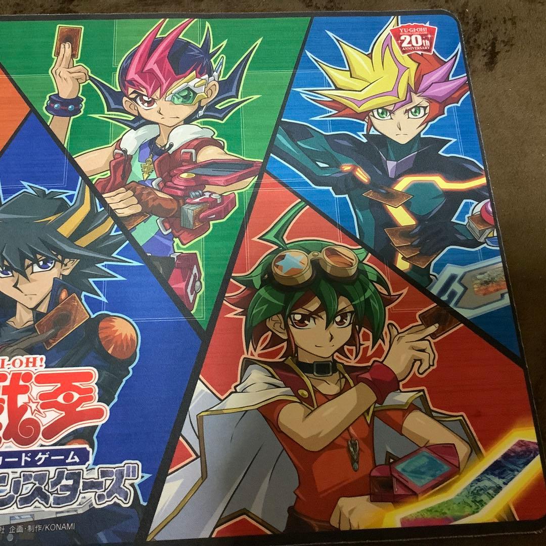中古】遊戯王 公式 主人公プレイマット ジャンプビクトリーカーニバル
