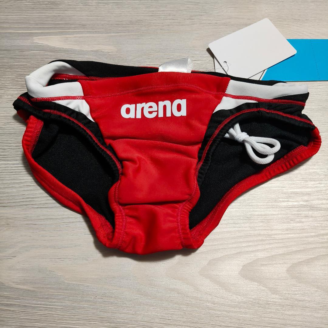アリーナ 男性用競泳水着 Vパンツ Mサイズ レッド アリーナ（arena