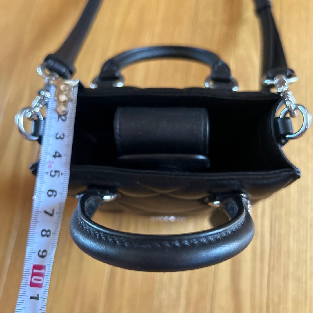 ミク★❣️コーチ　ミニショルダーバッグ　✨未使用に近い