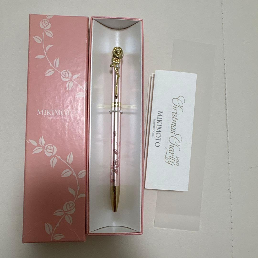 【美品】MIKIMOTO クリスマスチャリティ2013 ボールペン　限定品