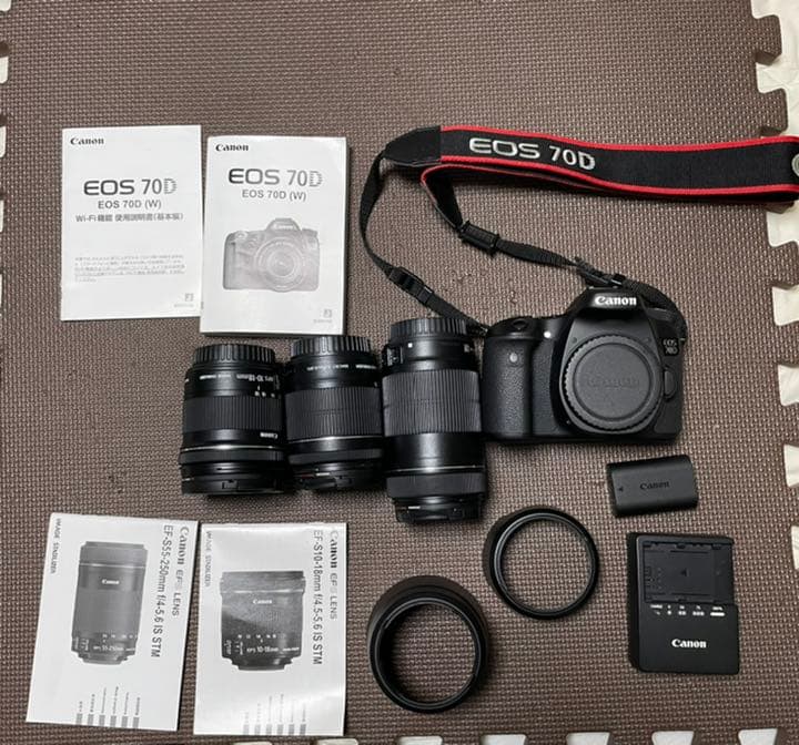 EOS 70D Wズームキット Canon EOS 70D ダブル ズーム レンズ キット