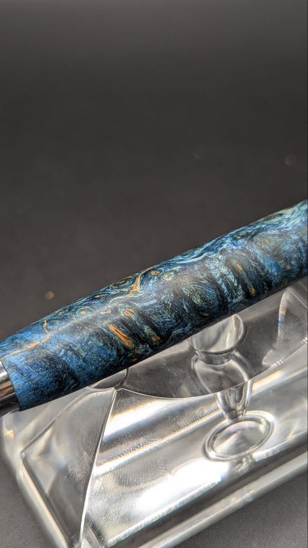 320ペン工房翌檜 スタビライズドウッドバーチバール 木軸シャーペン