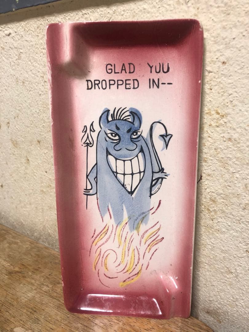 ビンテージデビル 悪魔ハロウィンミッドセンチュリー レトロモンスター