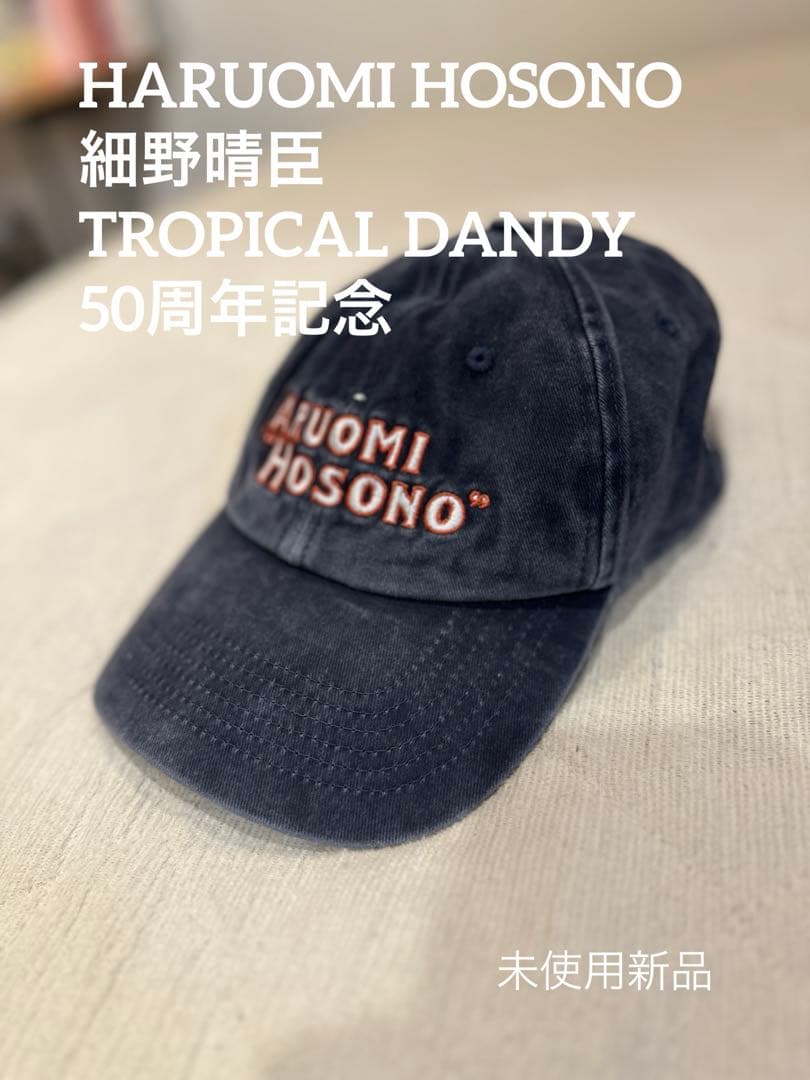 HARUOMI HOSONO 細野晴臣 TROPICAL DANDY キャップ - メルカリ