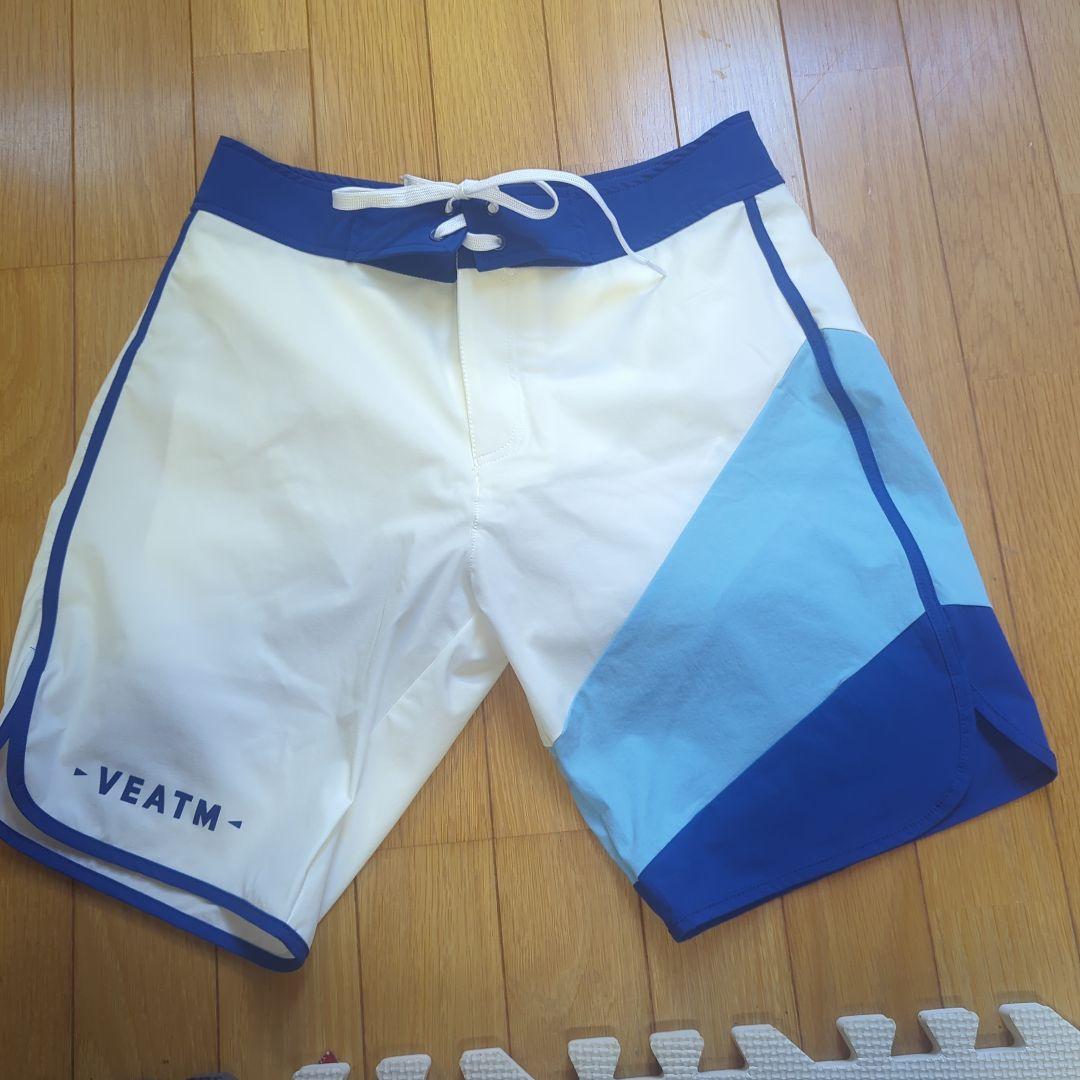 【新古品(試着のみ)タグなし】 VEATM ビートム　サーフパンツ　M 2024 VEATM SURF SHORTS NEW RELEASE