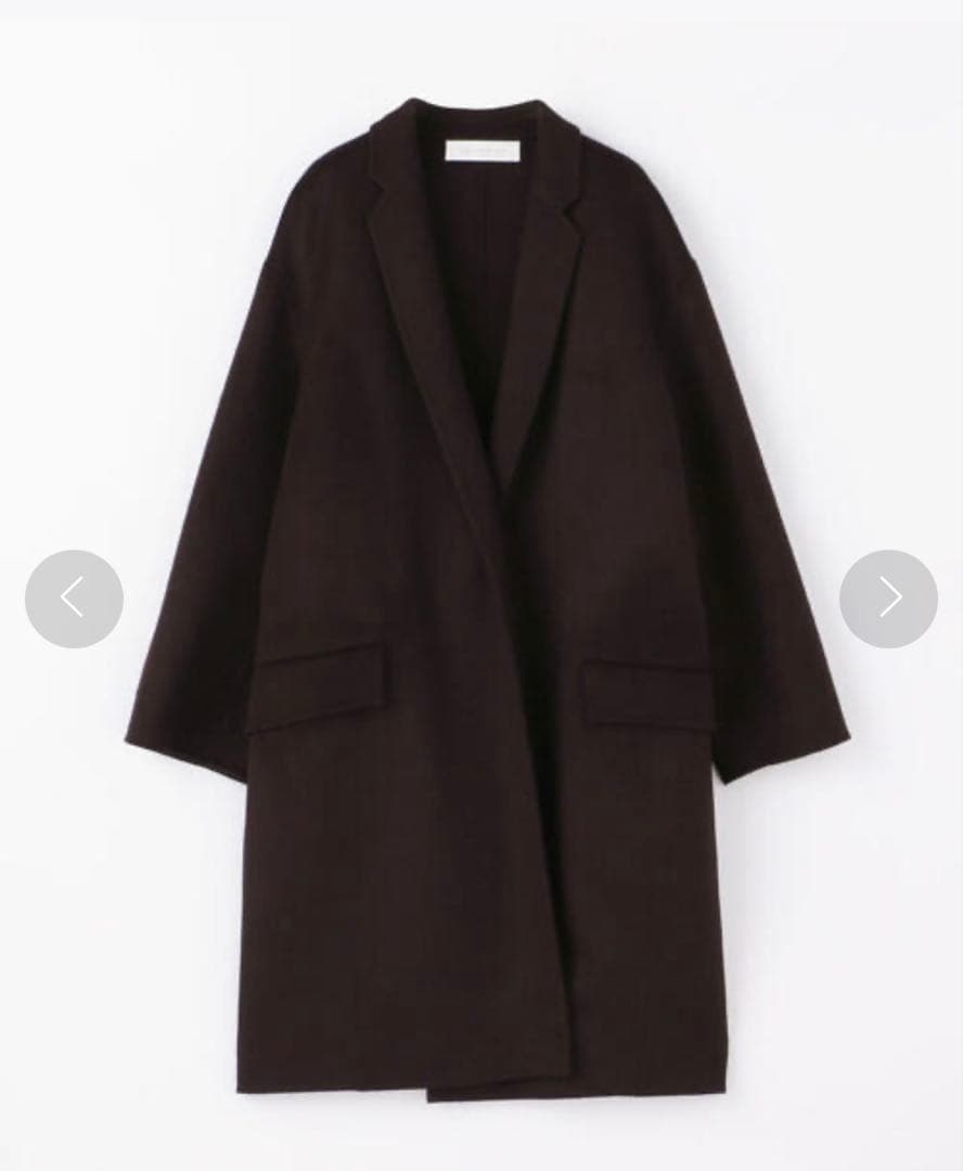 GALERIE VIE ウールダブルフェイス チェスターコート ギャルリーヴィー