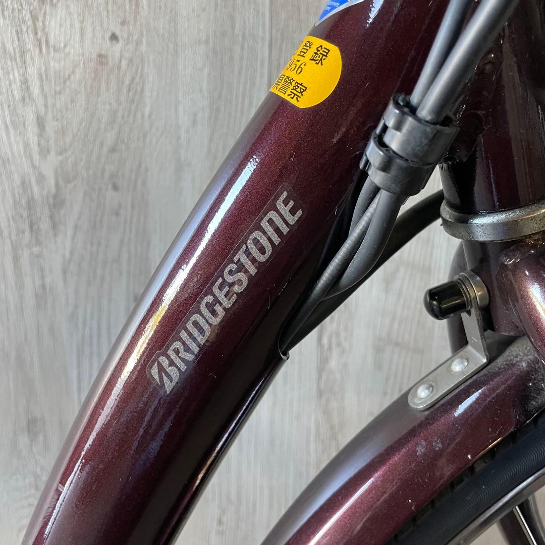 ブリヂストン 電動アシスト自転車 フロンティア 24インチ ブラウン