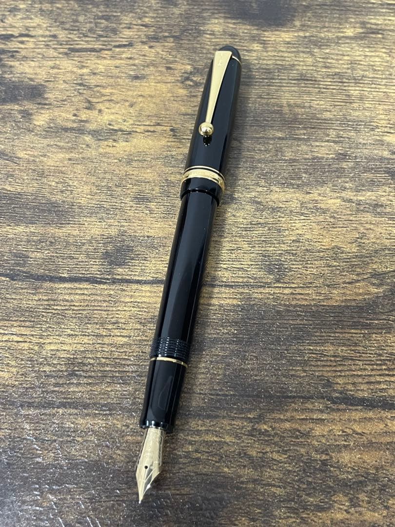 試筆のみ 1995年製 SF 細軟字 74 14金 JIS刻印 万年筆
