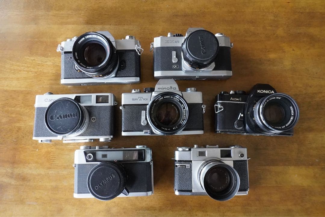 フィルムカメラレンズ ジャンクセット