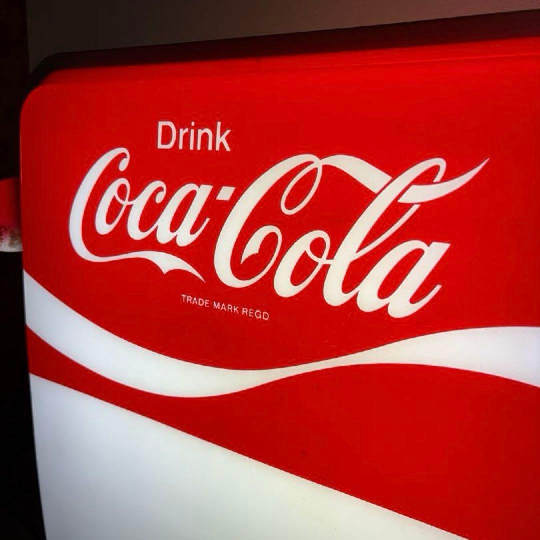 コカコーラ】ライトアップ両面看板⭐︎昭和レトロ⭐︎純喫茶※動作確認済