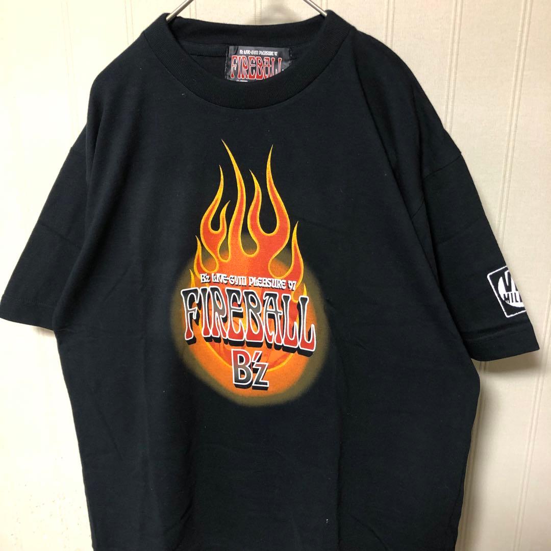 B'z LIVE GYM PLEASURE '97 FIREBALL Tシャツ - メルカリ