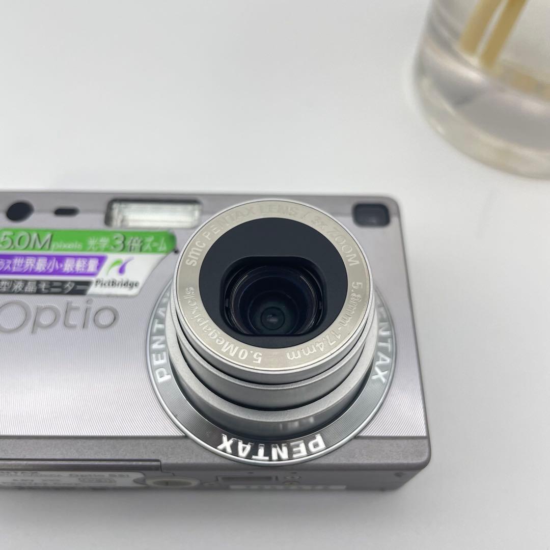 美品✨PENTAX Optio s5i✨動作確認済 スマホ転送OK 可愛すぎる