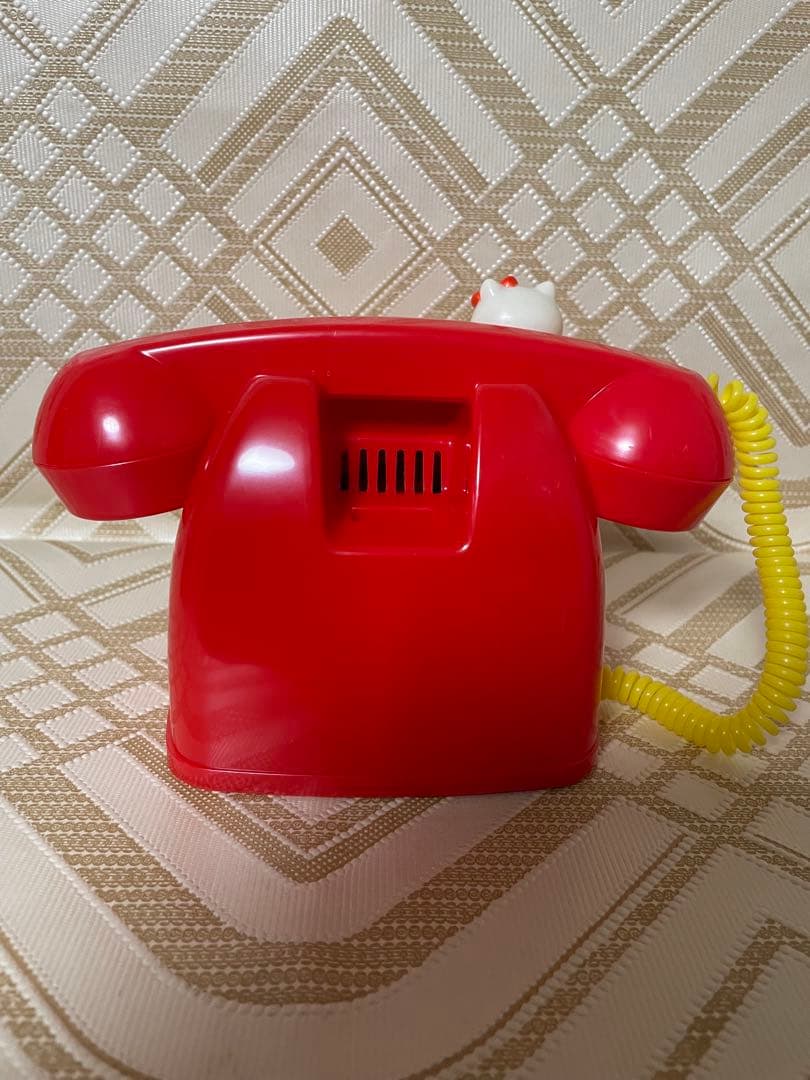 昭和レトロ 東邦化工 サンリオ ハローキティ キティちゃん 電話 当時物