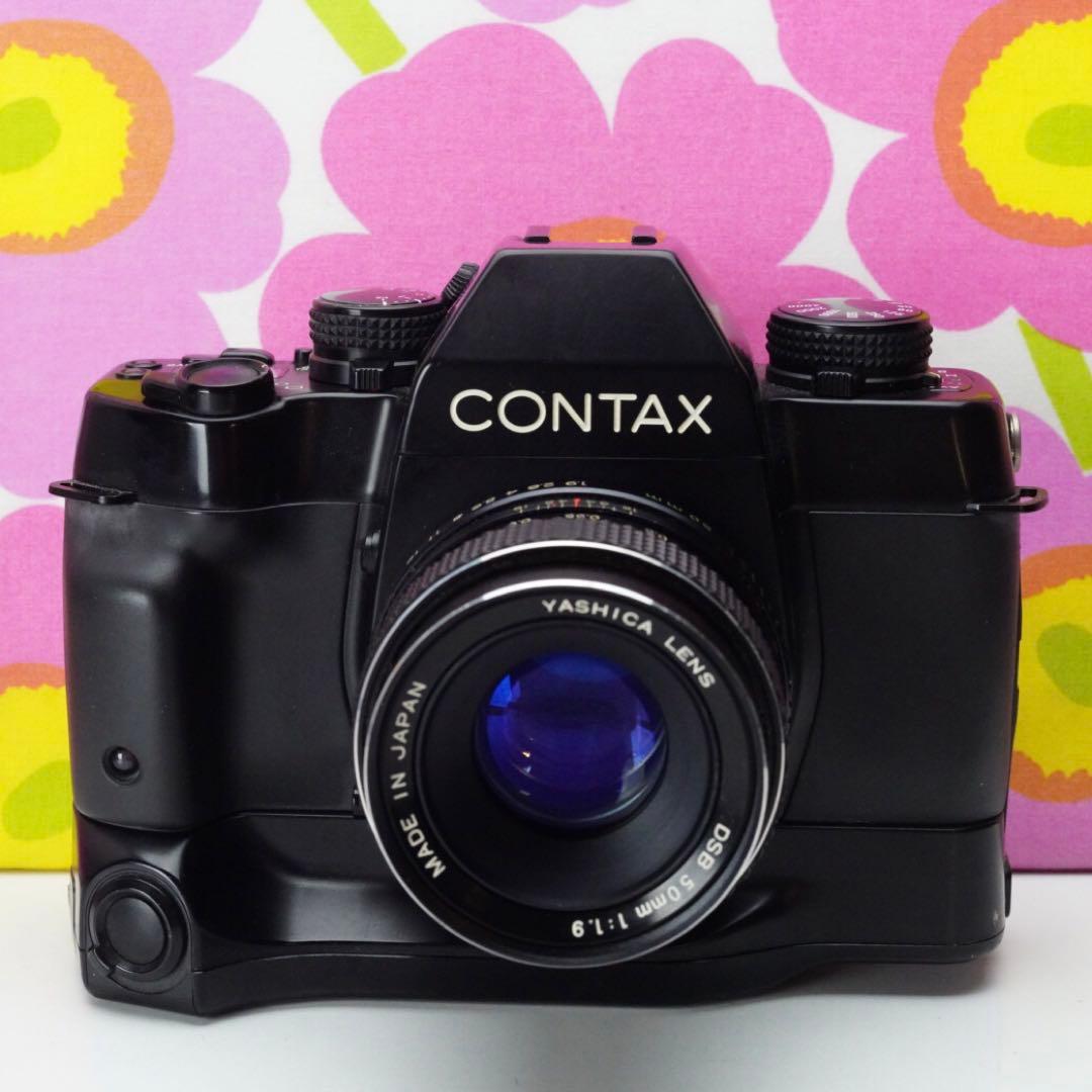 フィルムカメラ名機❤️CONTAX❤️ST❤️ダブルレンズセット S11523