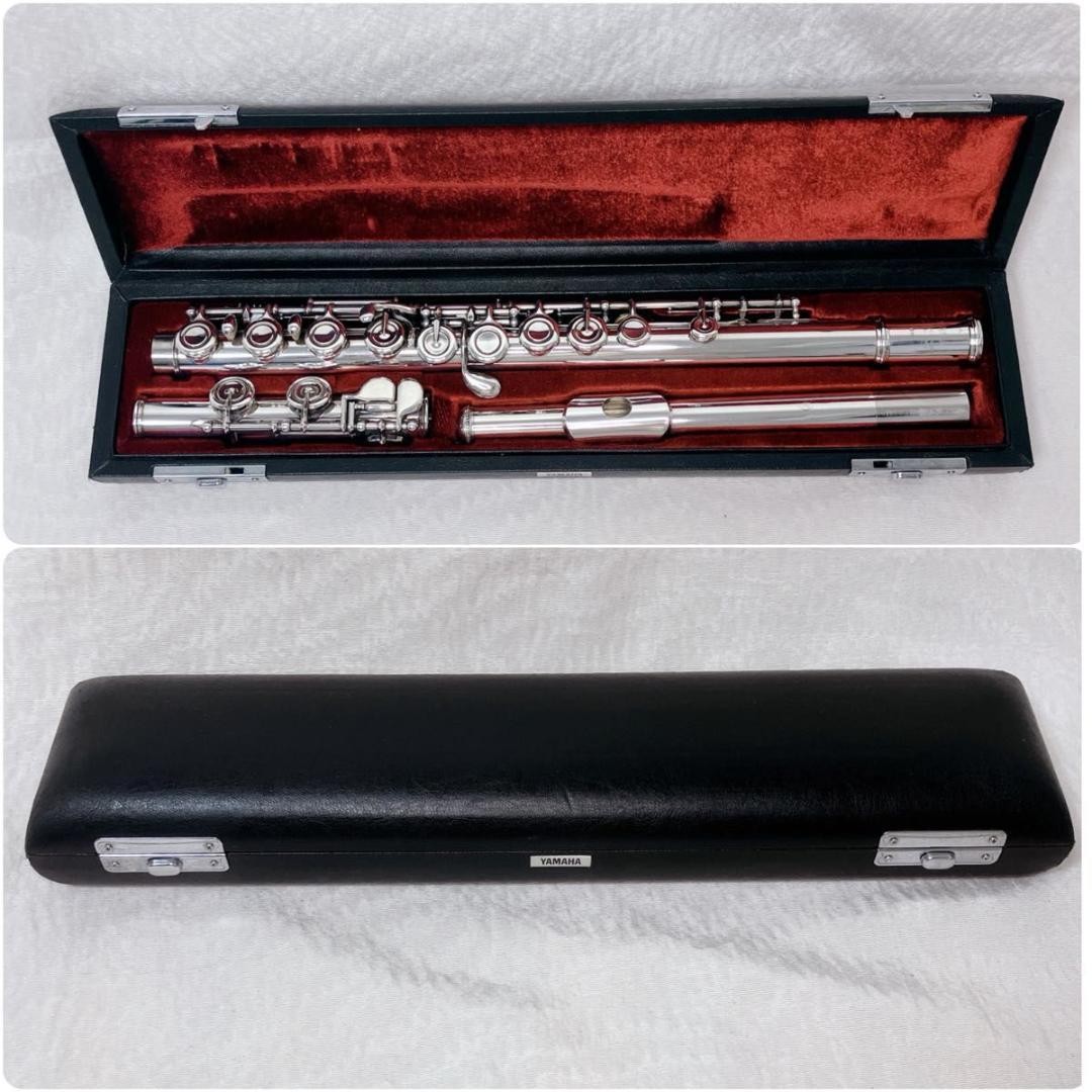 I【希少　美品】 ヤマハ フルート YFL-351S 頭部管銀製 Eメカ 925