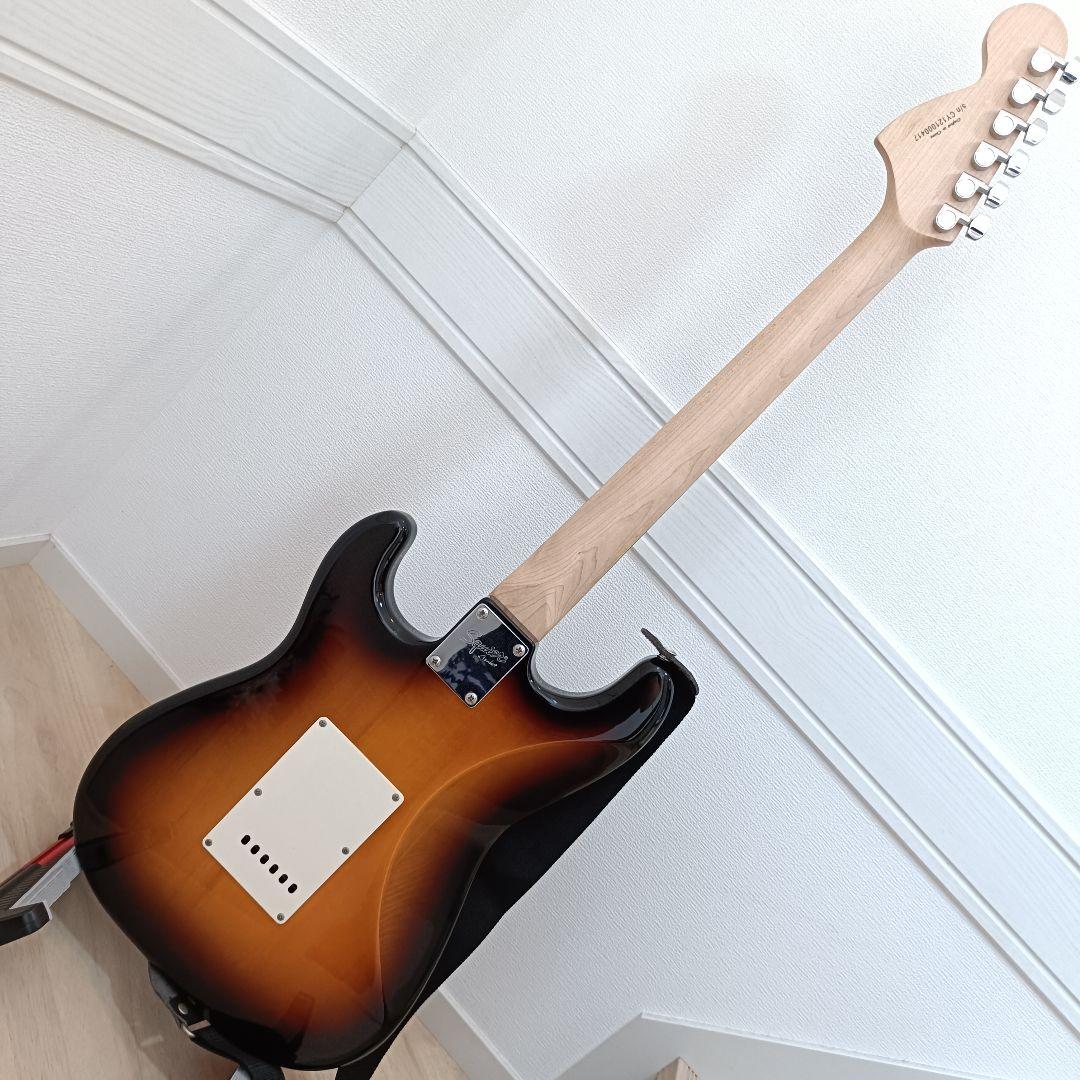 メンテ済｜Squier ストラトキャスター エレキギター サンバースト