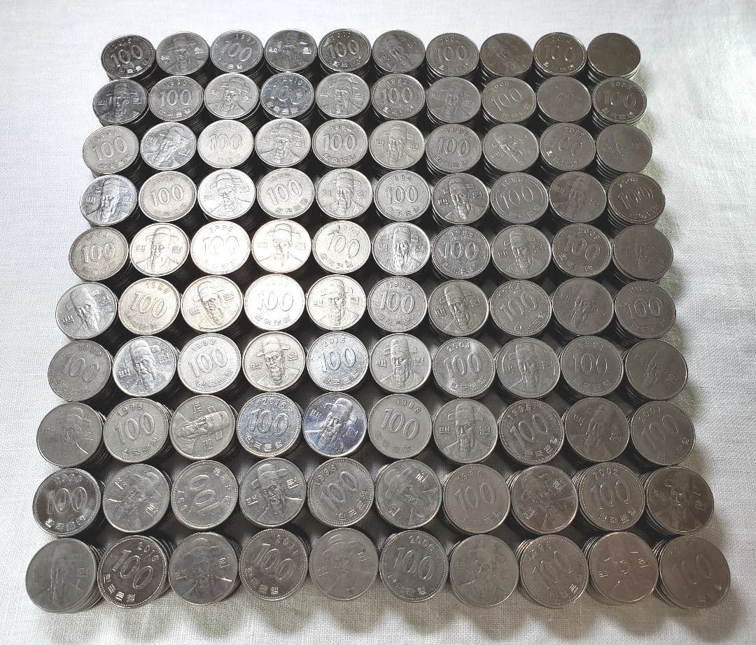 韓国 ウォン 外貨 外国 海外 コイン 旧硬貨 古銭 為替 FX アジア 銭