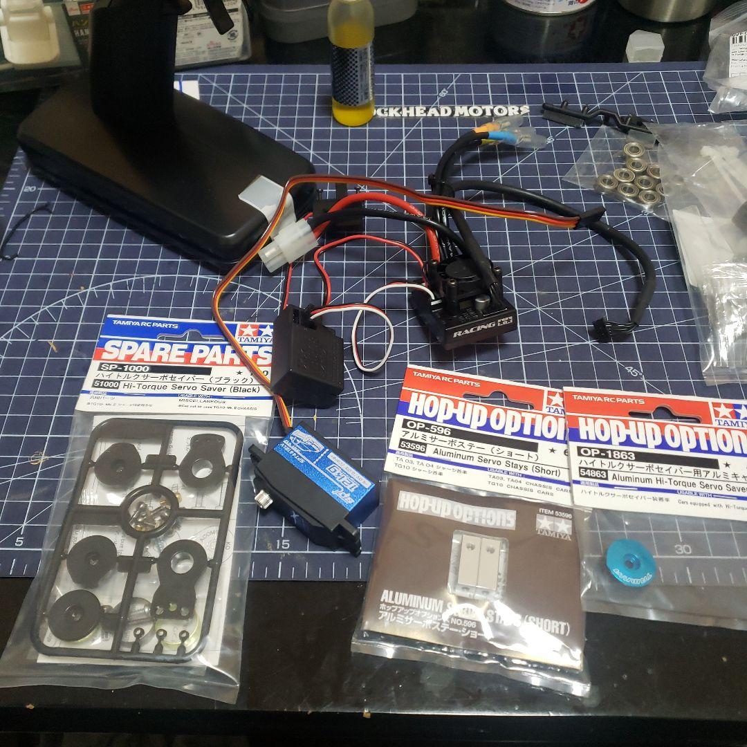 タミヤ DT04 ファイターネクスジェン 匠カスタム ブラシレスセット⑧