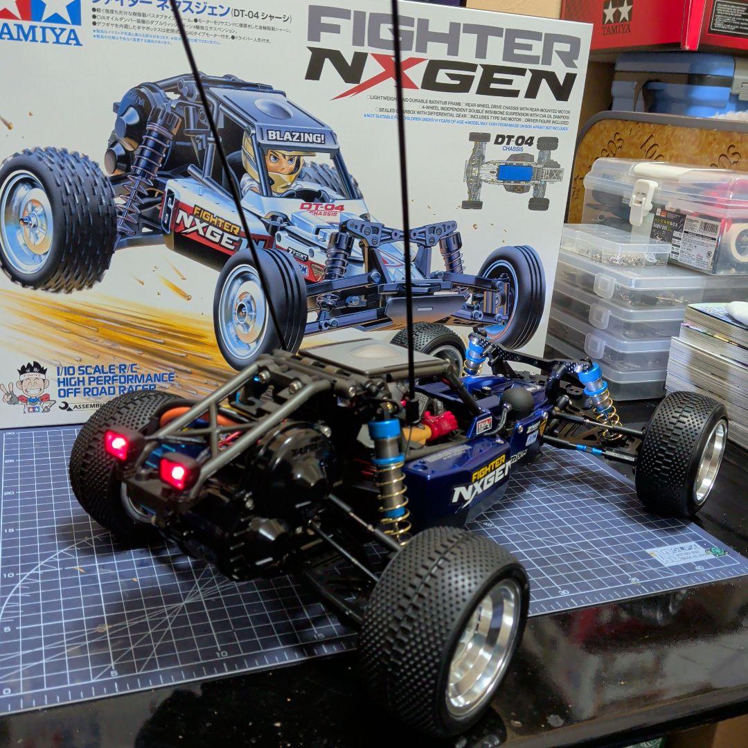 タミヤ DT04 ファイターネクスジェン 匠カスタム ブラシレスセット⑧