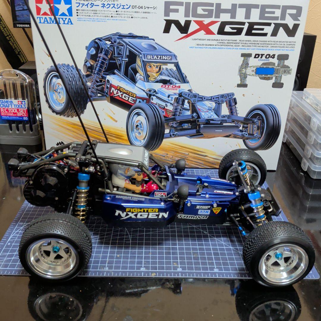 タミヤ DT04 ファイターネクスジェン 匠カスタム ブラシレスセット⑧