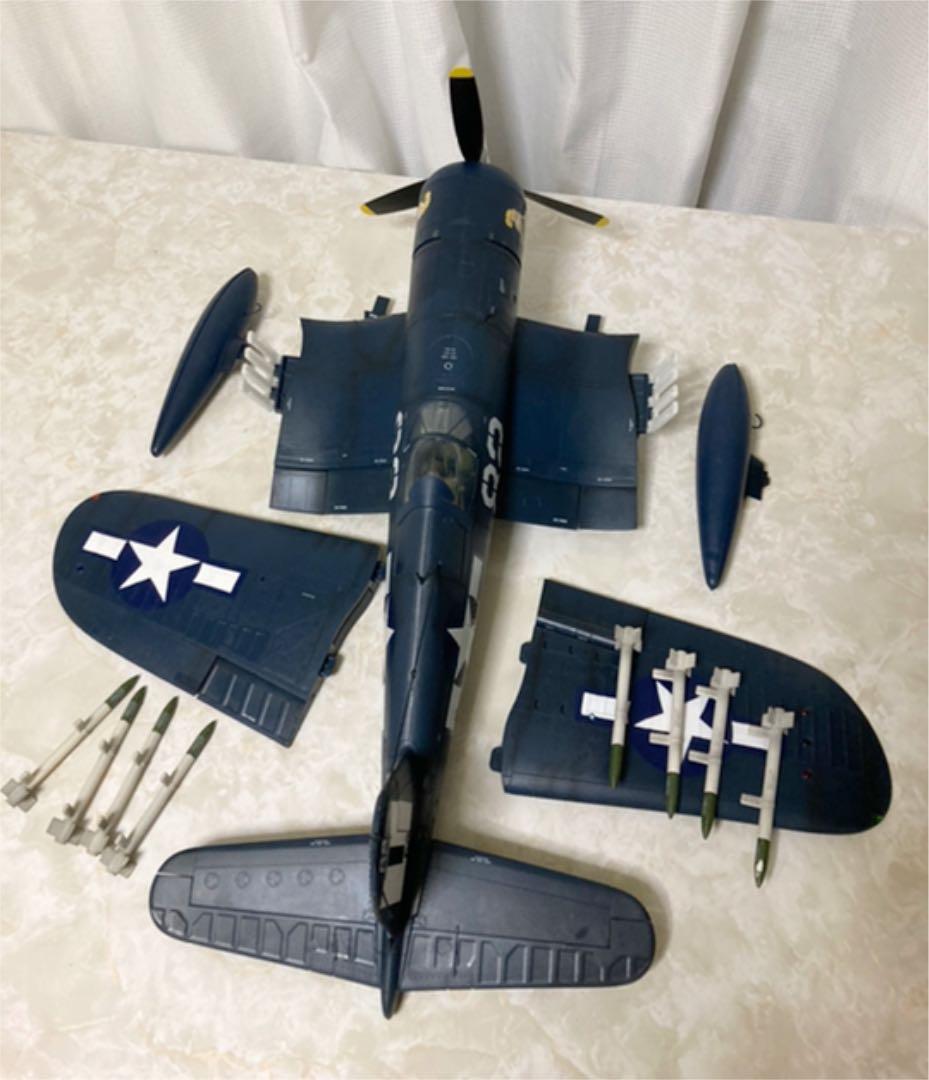 エリートフォース　コルセア　1/18  塗装済完成品　全長約57cm  レア