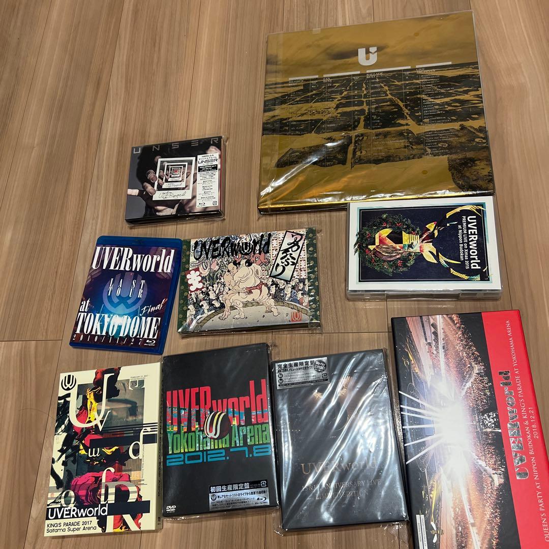UVERworld DVDセット まとめ売り - メルカリ