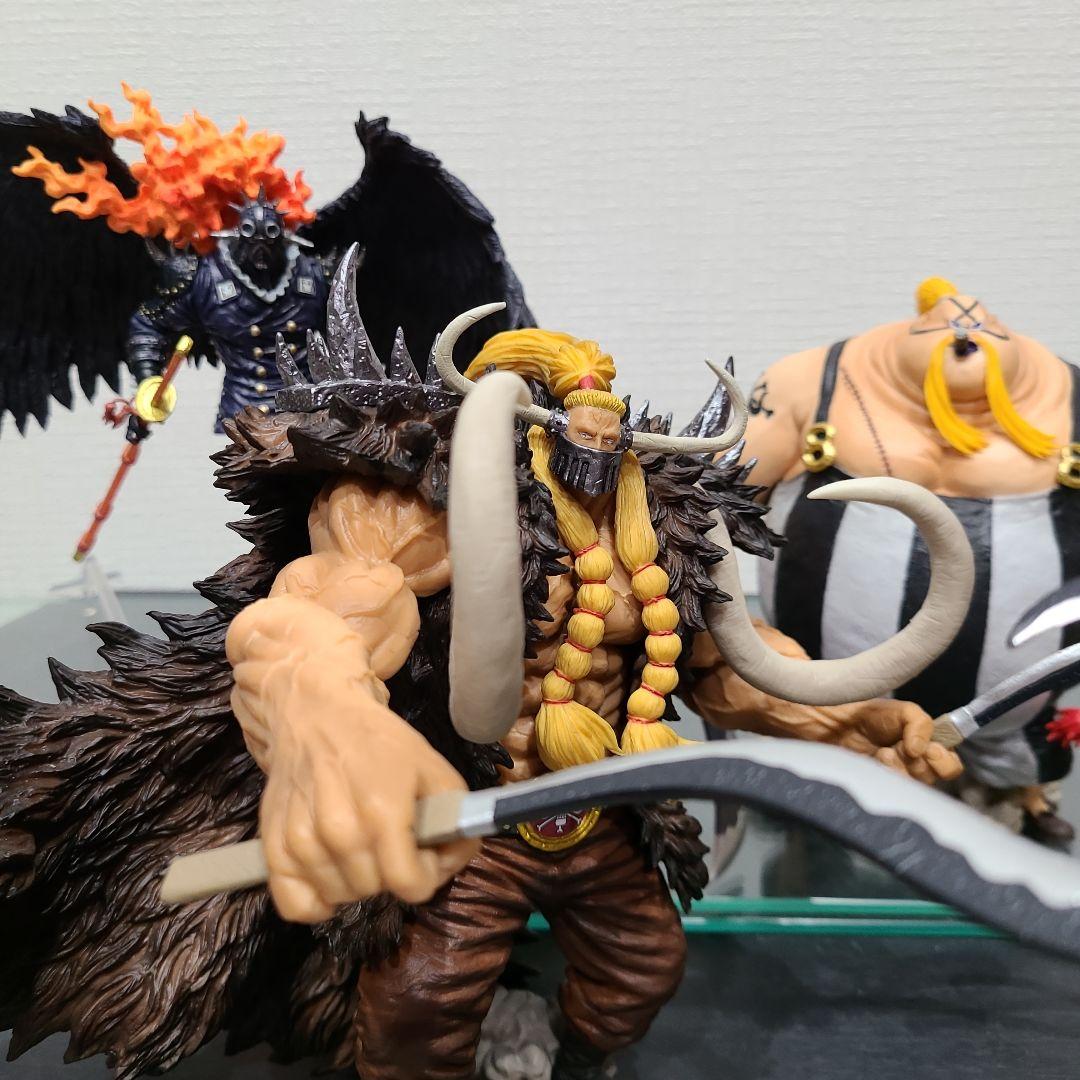 一番くじワンピース フィギュア ジャッククイーンキング 3体セット