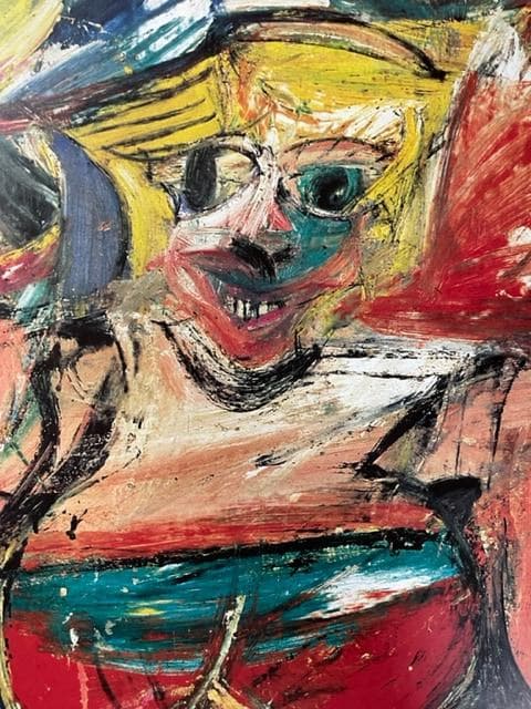 ウーマン5/ウィリアム デ クーニング/ポスター