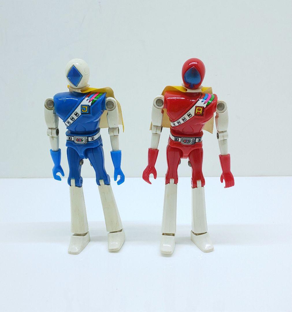 ❣️ポピー◎ビクトラー♤ジャッカー電撃隊✨昭和/特撮/当時物/ミクロマン