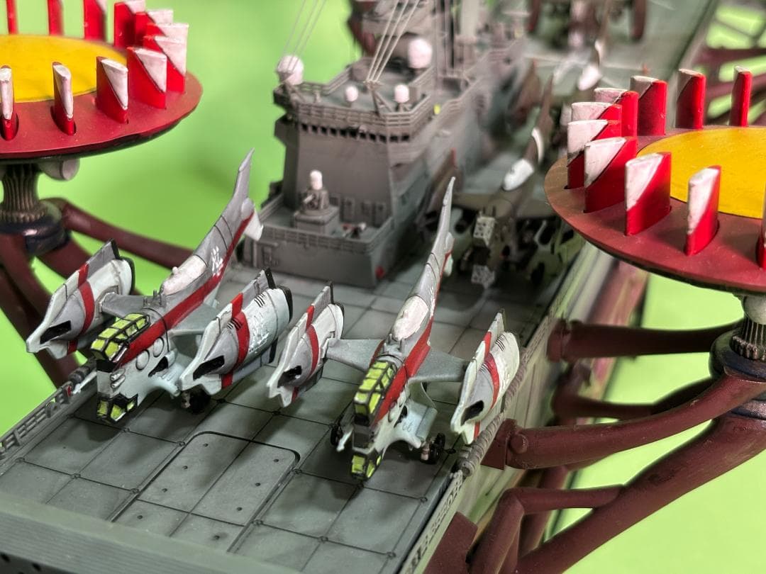 エヴァンゲリオン〝クレーディト空中輸送艦〟（1/350